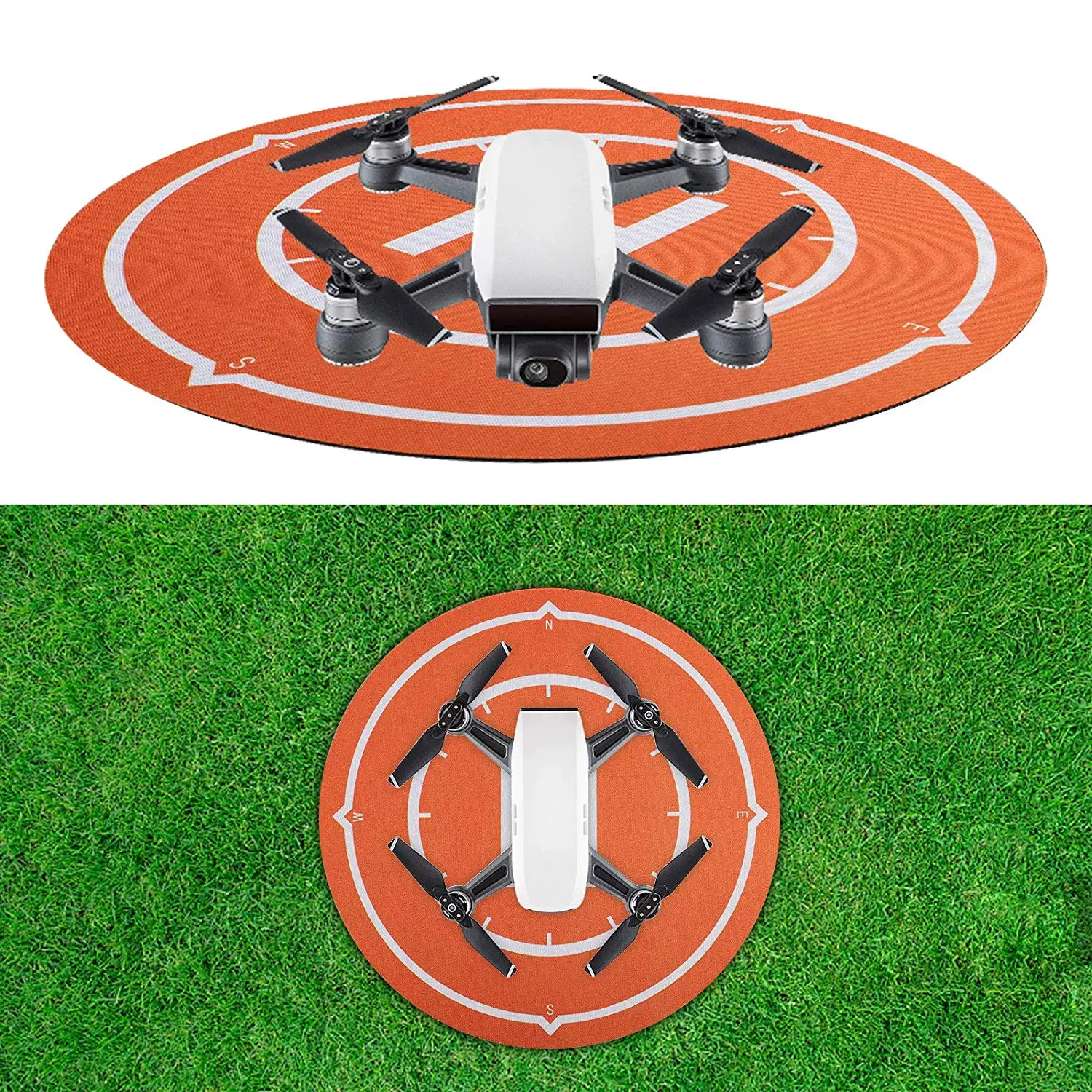 25cm Landing Pad Parking Apron Mini 2 Portable Foldable Waterproof for DJI Mavic Mini 1 2/Mavic Pro/Platinum/ Air/Spark 4K Drone