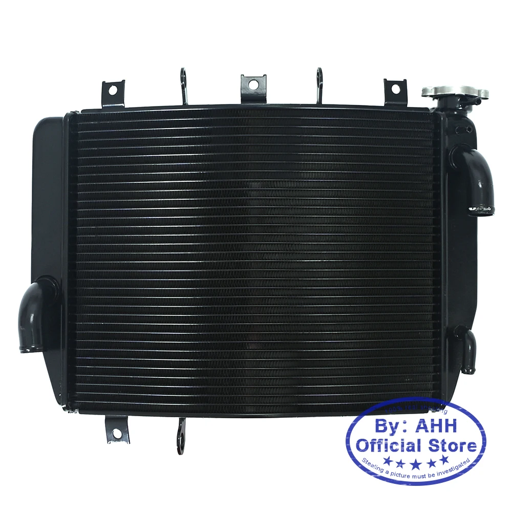 AHH Motorcycle Aluminum Radiator Cooler Cooling Water Tank for Kawasaki NINJA ZX6R 636 ZX-6R 2005 2006 ZX636 ZX600 ZX 6R 05 06