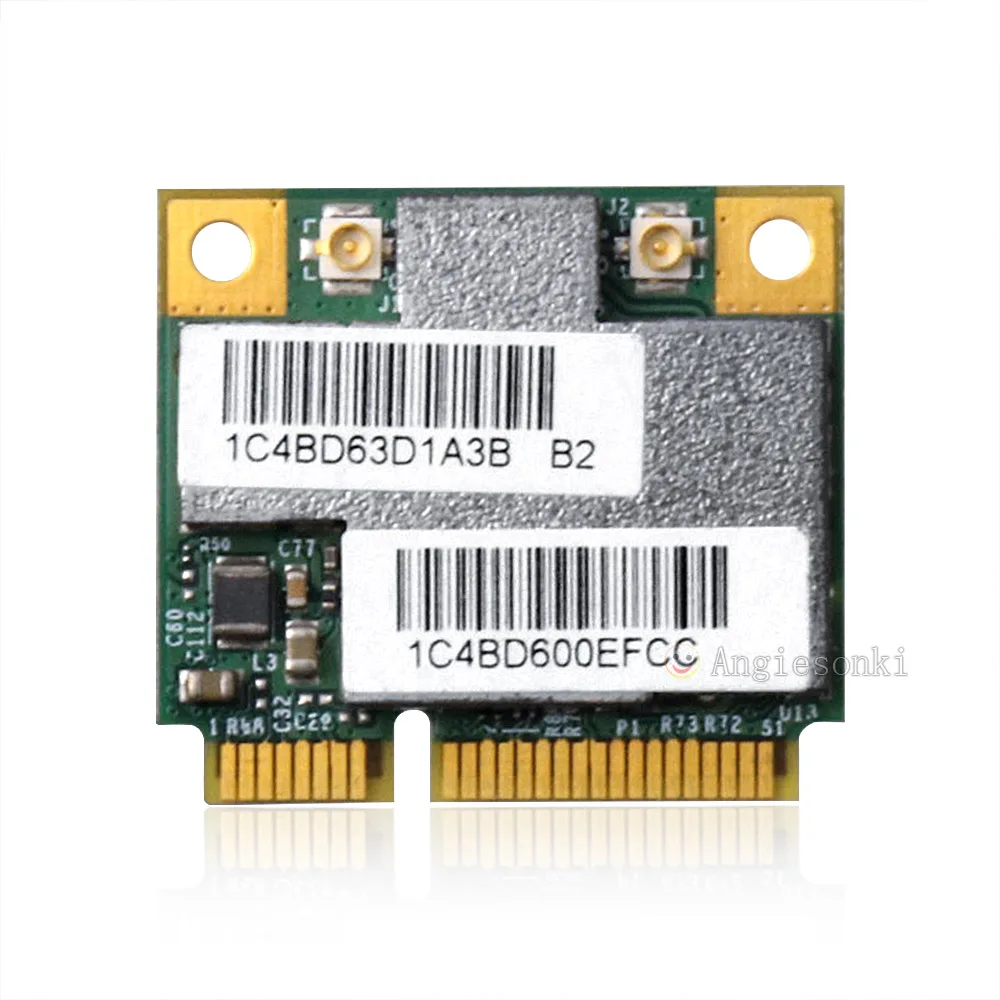 

NEW Broadcom Bcm943225HMB BCM43225 Internal Wireless Wifi Bluetooth 3.0 half Mini PCI-E Card 802.11 N 300M