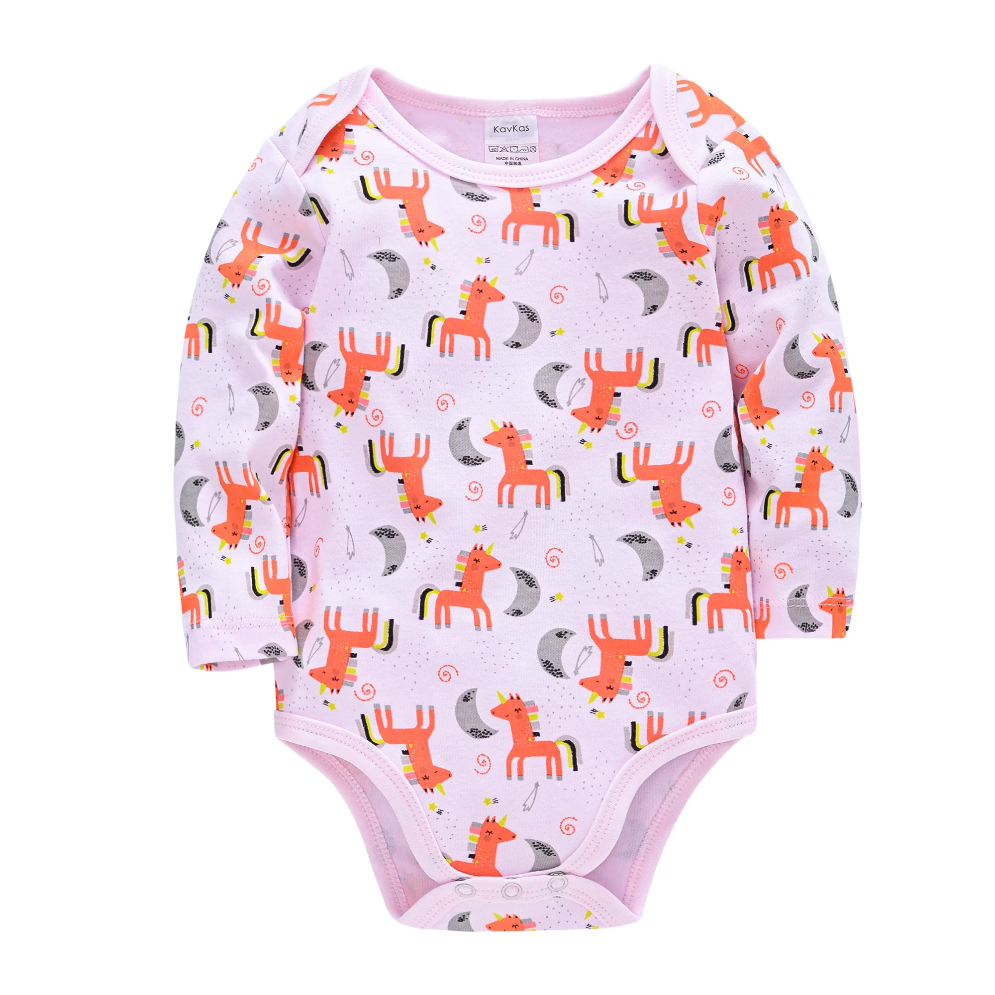 Children's Clothing Rompers Playsuits Baby Unicorn Bodysuits Newborns Infant Boy Girls Pyjamas Bebe Jumpsuits Full Sleeve Shorts