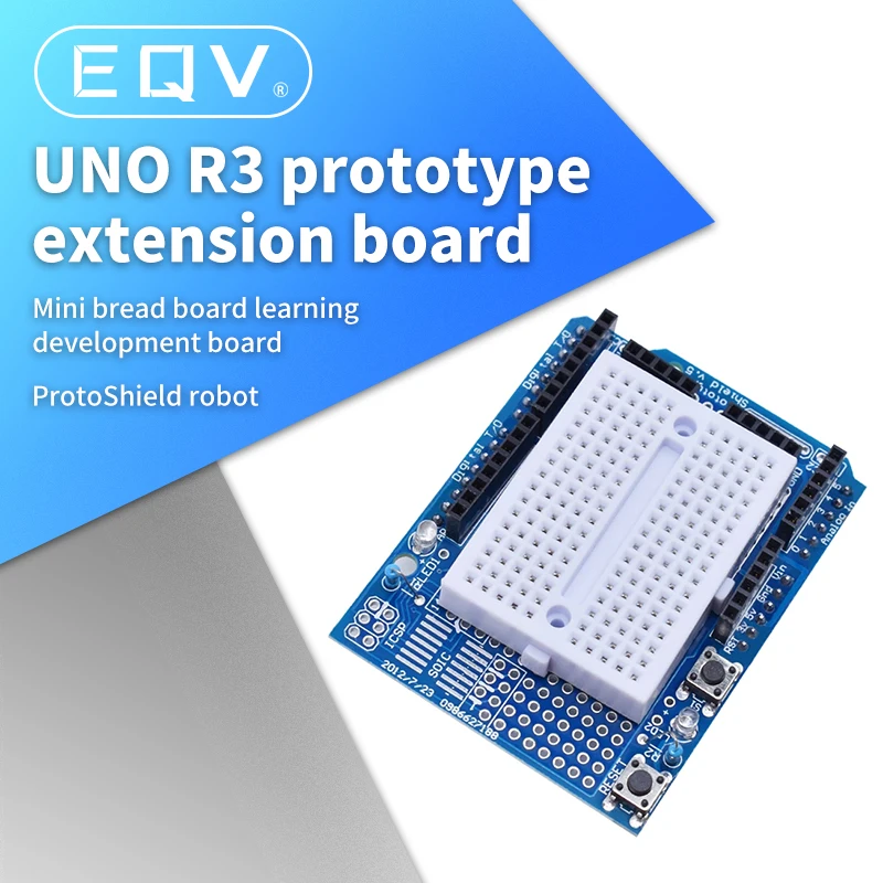 UNO Proto Shield prototype expansion board with SYB-170 mini bread board based For ARDUINO UNO ProtoShield