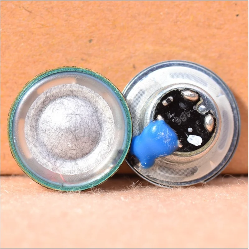 Unidade de alto-falante de 14.2mm hifi cone de papel de lã 10 peças