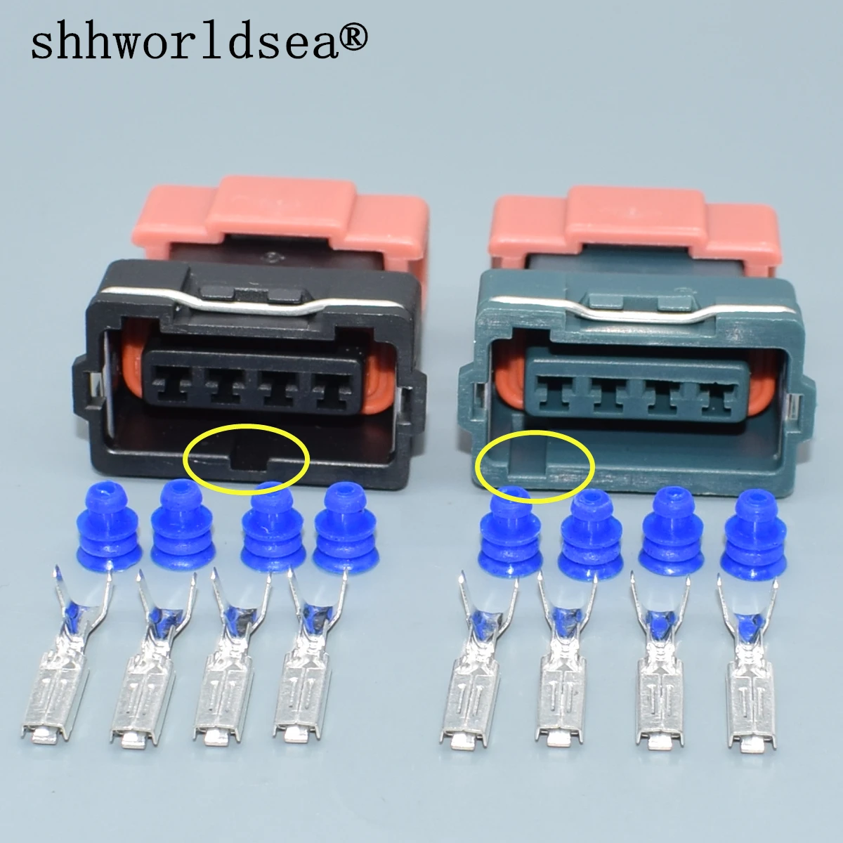 shhworldsea  4 Pin 10378 Auto Connector Female Wire Socket For Toyota 4 AGE 16V TPS Mitsubishi KA24 SR20 MAF EVO Lancer TPS Plug