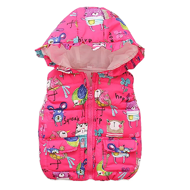 Gilet per bambini per bambina gilet con cappuccio per bambini natale sottile giacca morbida cappotto autunno inverno neonata gilet capispalla