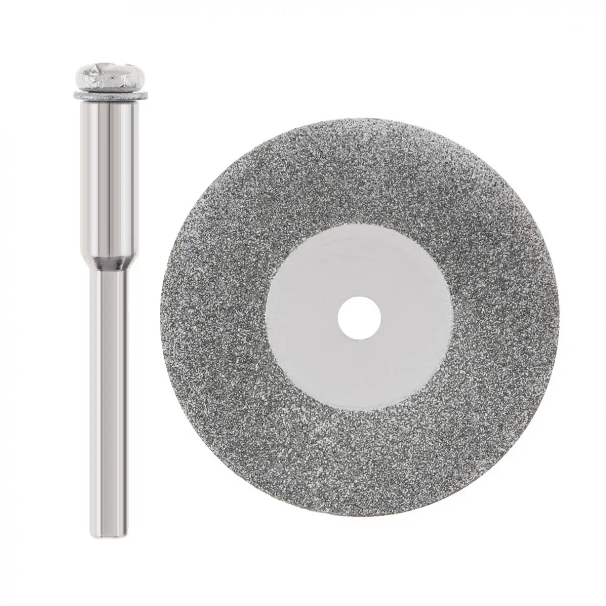 10pcs 30mm Mini dischi diamantati con lama diamantata con gambo di collegamento e custodia per taglio di frantumazione di pietre nuovo