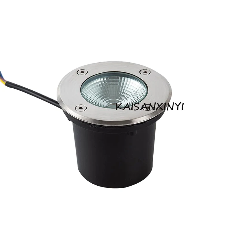 Imagem -06 - Prova Impermeável Água Conduziu a Luz do Jardim Subterrâneo 3w 10 15 Ip67 ao ar Livre Enterrado Jardim Caminho Recessed Iluminação Inground 220v Dc12v à