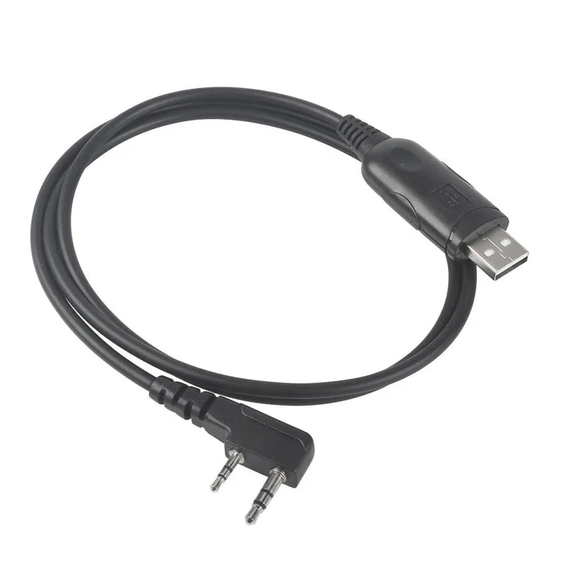 WIN10 USB Programming Cable with CD Software for BAOFENG UV-5R 888S UV-82 WLN KD-C1 UV-3R TG-UV2 UVD-1P PX-777 Radio Data Cable