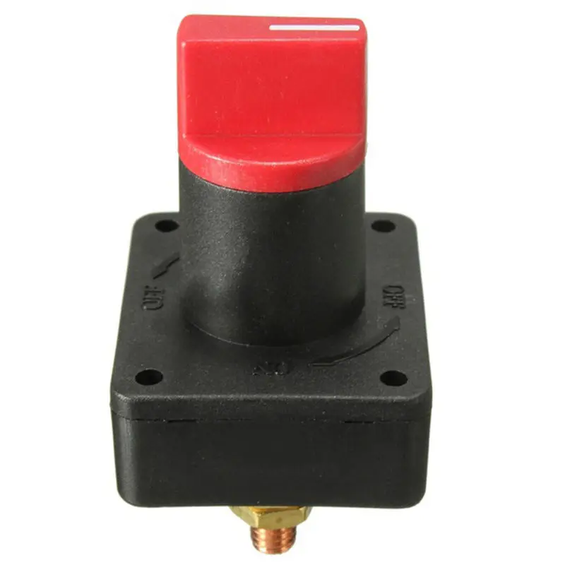 Battery Switch Power Disconnect Switch Rotary Isolator Cut OFF Switch for Car Boat Marine Van Truck Rv ATV Caravan (Type J 1pcs)