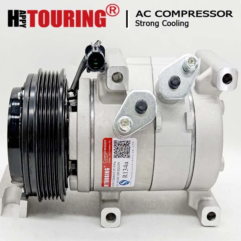 for Hyundai i10  2014 2015 2016 2017 KIA AC Compressor 9520076KA0 95200-76KA1 97701-B4000 F500-9ADCA-02 F500-QADAA-03 97701B9000