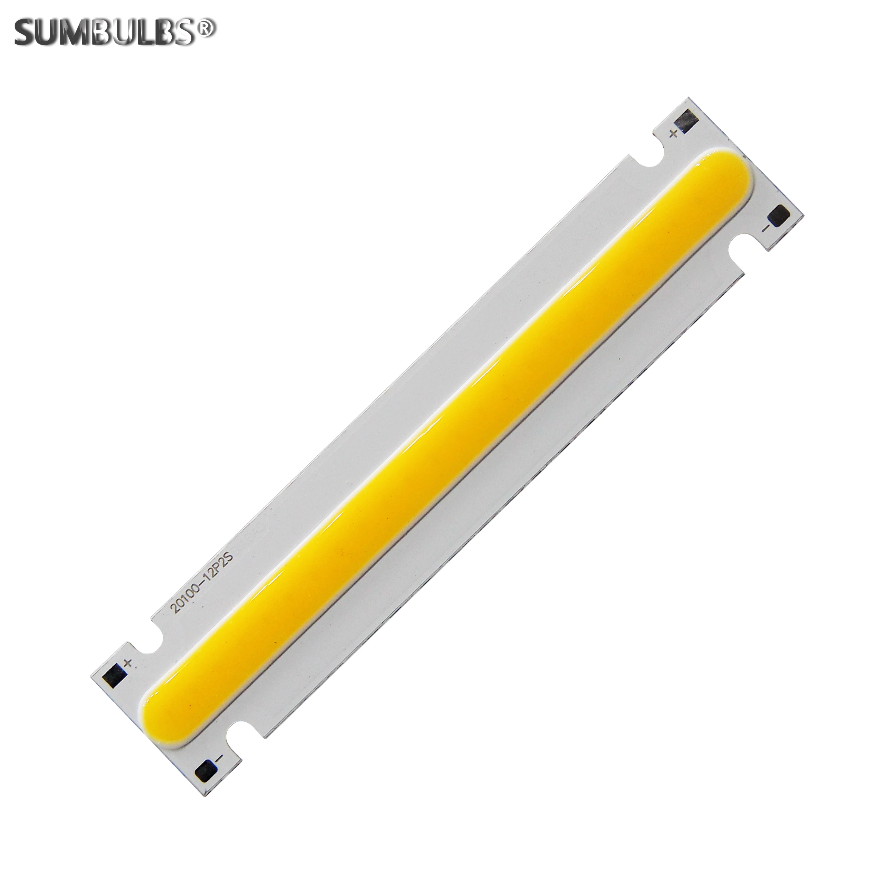 SUMBULBS 제조소 LED COB 모듈 라이트 하드 스트립, DIY 램프용 전구, DC 6V 600LM, 10x2cm, 3000K, 6500K