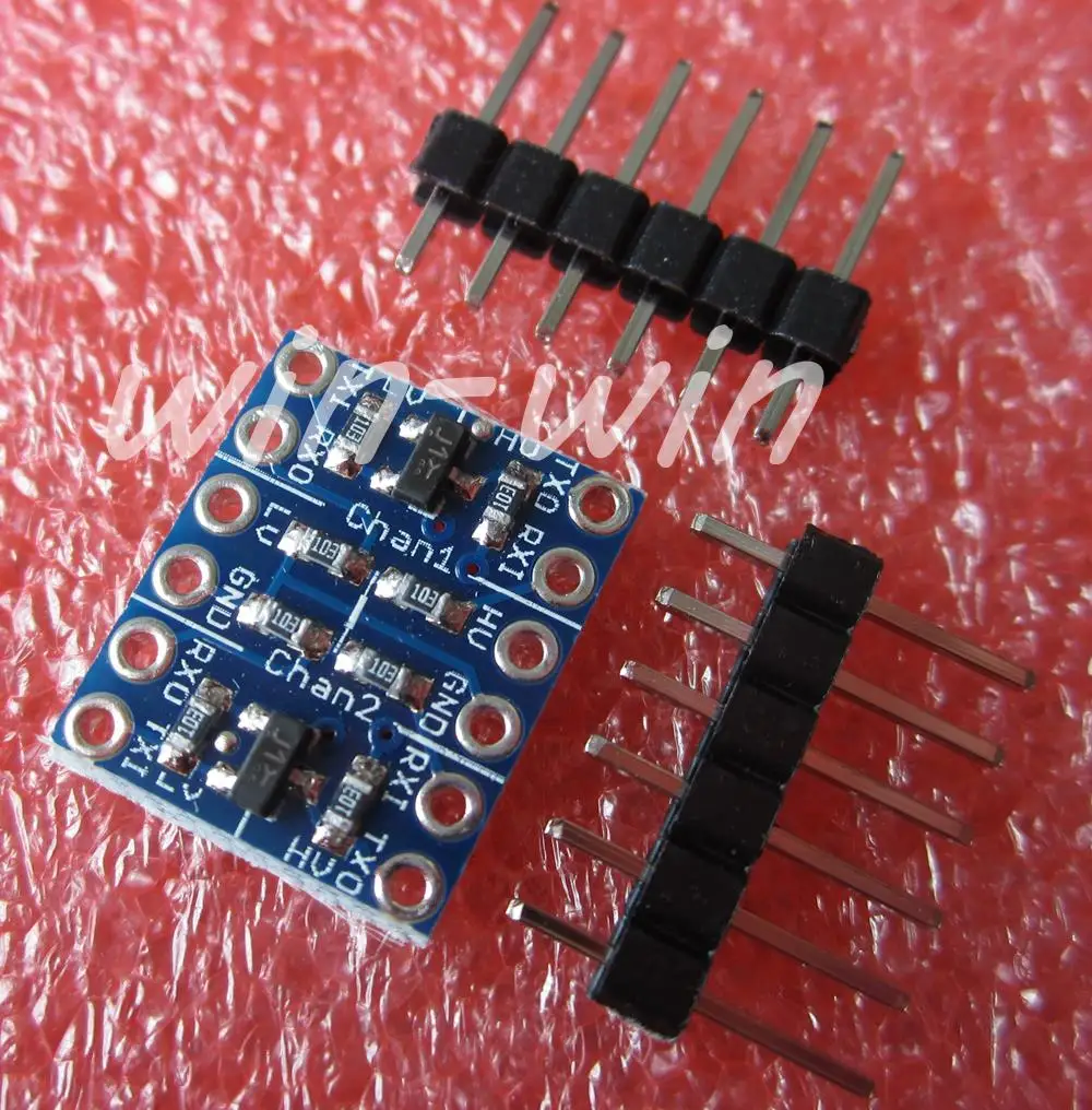 

10PCS Two Channel IIC I2C Logic Level Converter Bi-Direconal Module 3.3-5V diy electronics