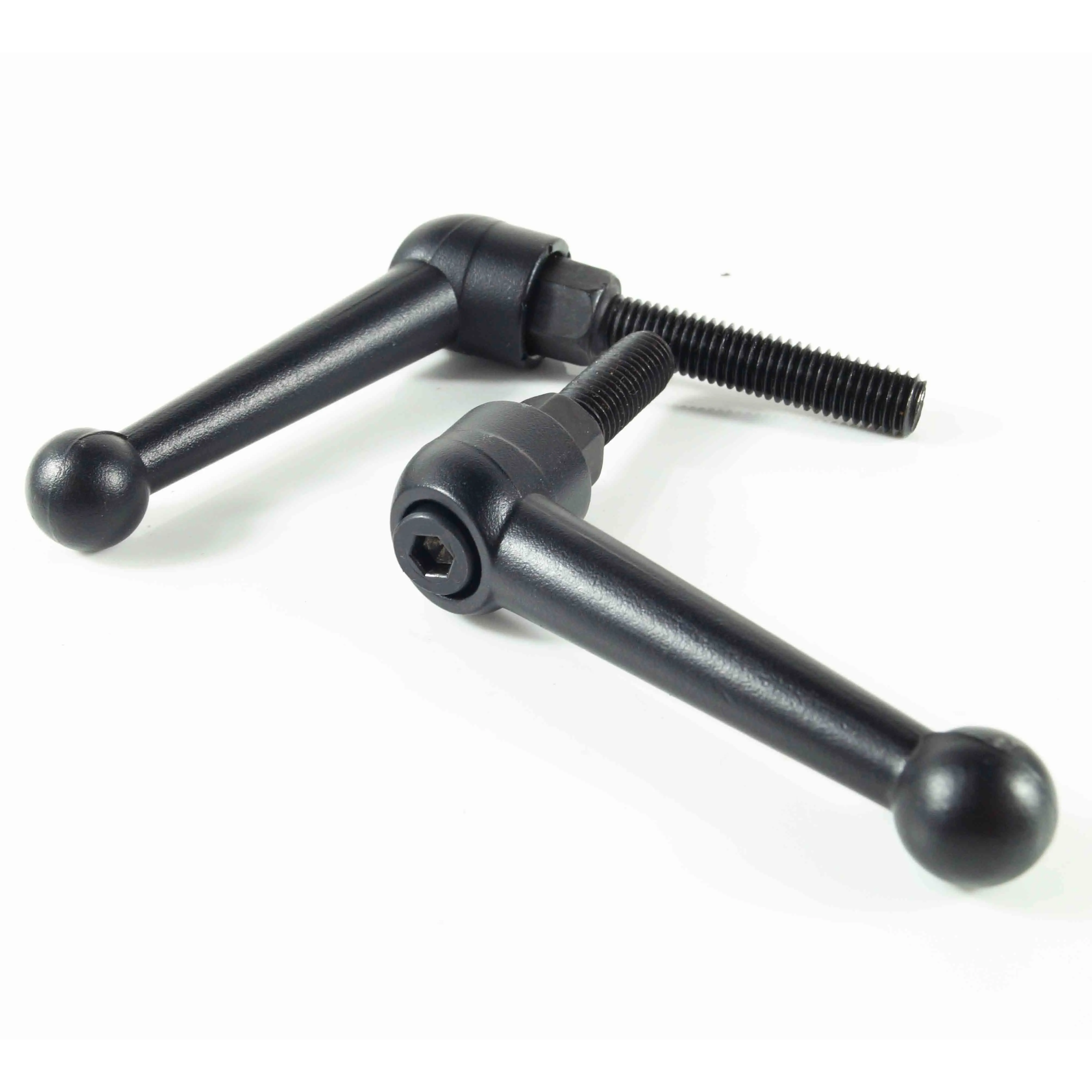 M10 Black solid adjustable handle clamping tension lever arm