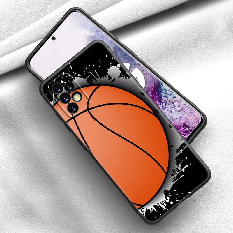 Basketball Basket Phone Case For Samsung Galaxy A12 A22 A21S A02S A31 A32 A50 A51 A70 A71 A72 A11 A10S A20S A30S A52 S 5G Cover