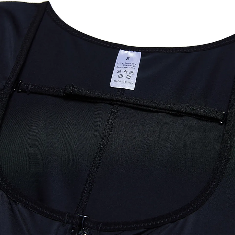 Shapewear Bodysuit Damen Schwarz Shapers Schnür-Unterbrust-Ganzkörper-Bodysuits mit Öffnung im Schritt Schlankmachende Unterwäsche – Detail 11