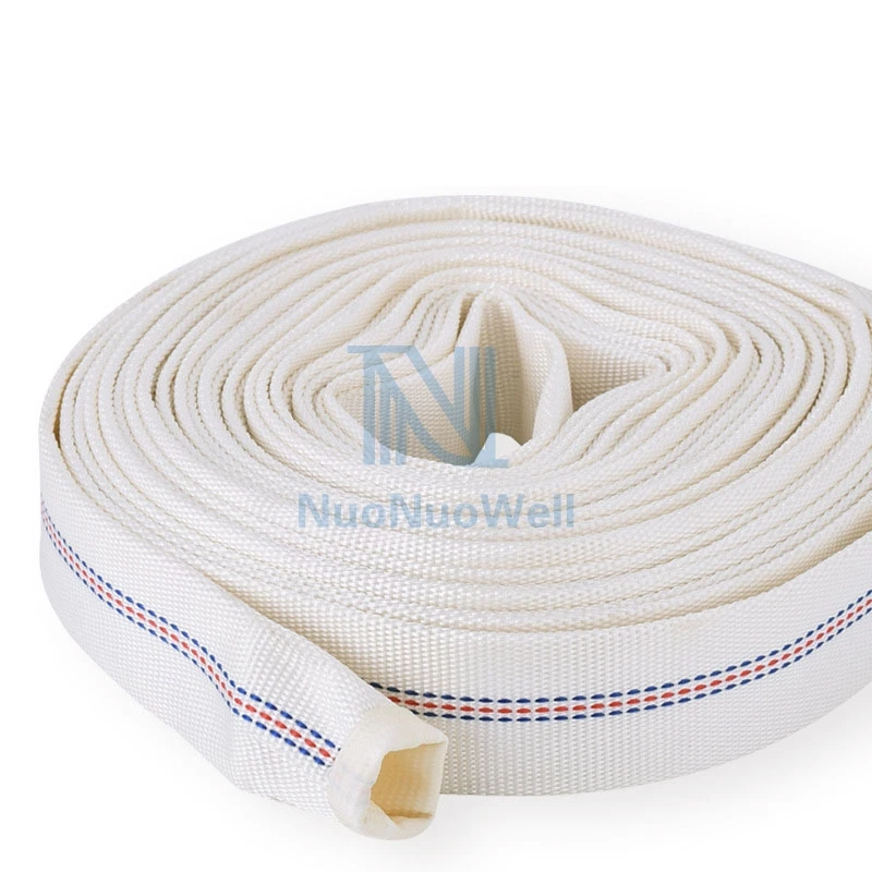 1"~2"Thicken Polyester Fire Hose Belt High-Pressure Wear Resistant Canvas Farming Irrigation Water Pipe 5~20m With Connectors