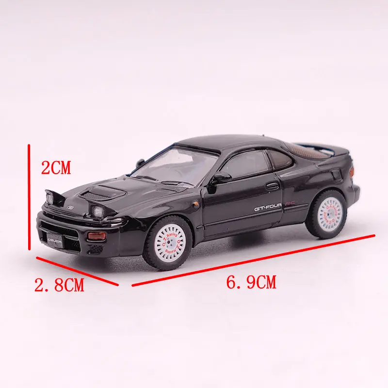 Hobby Japan 1/64 ELICA GT-FOUR RC ST185 Diecast Toys Car Collection Miniature Models Gifts Limited