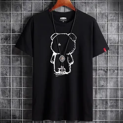 T Shirt for Men 2022 Newest Clothing Fitness White O Neck Anime Man T-shirt For Male Oversized S-6XL New Men T-shirts Goth Punk