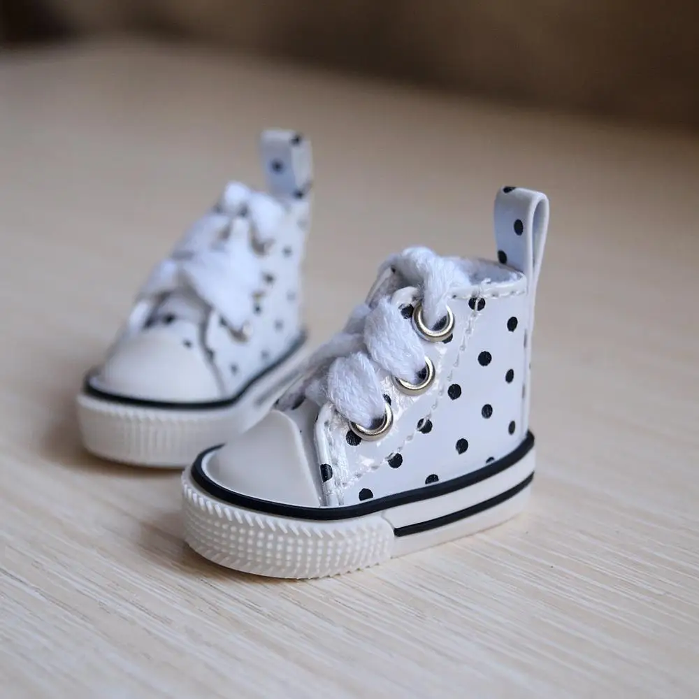 

BJD SHOES White Sneakers Canvas Sports Flats For 1/6 11" 27cm YOSD DK DZ AOD DD Doll FREE SHIPPING