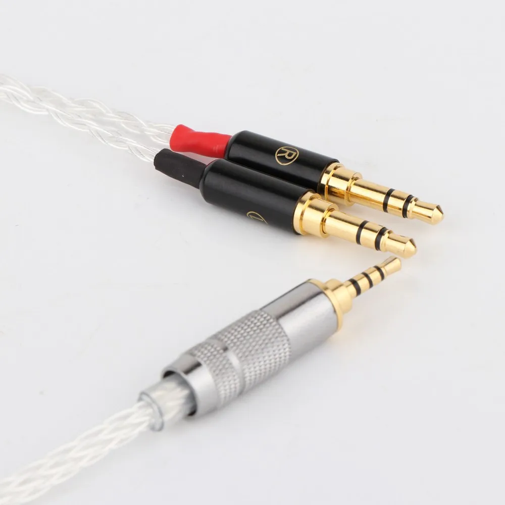 High Quality OCC 2.5mm Balanced Headphone upgrade cord cable For Hifiman SUNDARA he400i he400s HE560