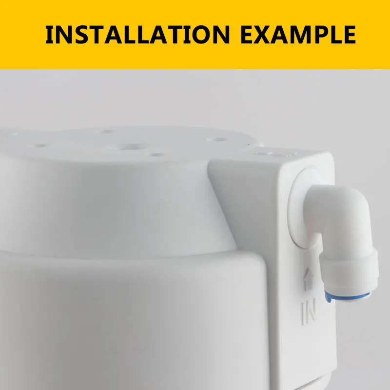 1/2 "Ren Ngoài 1/4" Ống Ống Kết Nối 4048W Khuỷu Tay Đường Kính 20MM Kết Nối Nhanh Lọc RO nước Hệ Thống Thẩm Thấu Ngược