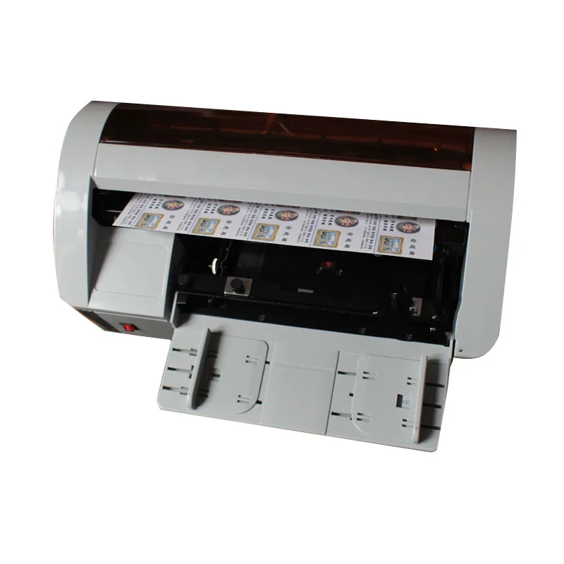 Imagem -02 - Máquina de Corte Semiautomática do Cartão de Visita do Desktop 220v 80w Cartão de Corte Elétrico Anti-corte Oblíqua Auto-moagem c Ssb001