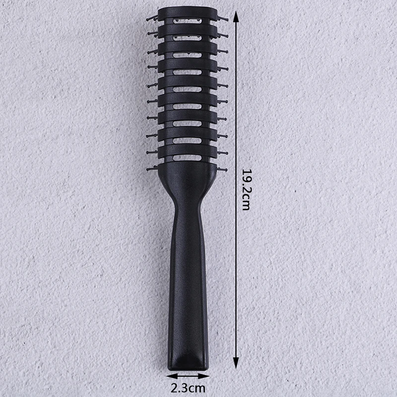 Men Plastic Vent Hair Brush Comb Anti-Static, Massage Hair Care Ribs Comb