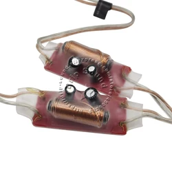 2x 100W 1-Way 1-Unit Professional Audio Treble Speaker Frequency Divider Crossover 1-High 2nd-Order Tweeter Filter