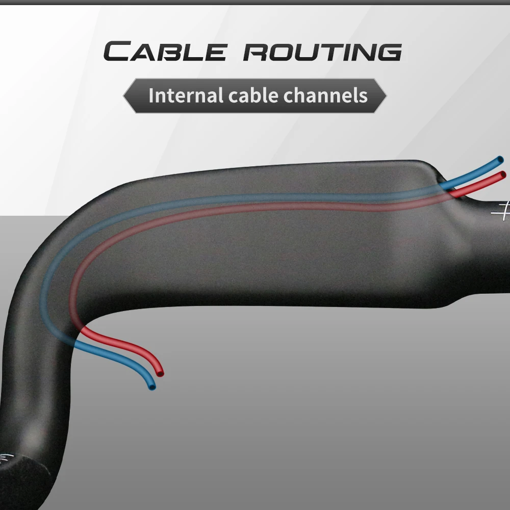 Manillar de bicicleta de grava, manillares de carretera de carbono de velocidad, RXL SL,31,8mm, enrutamiento interior, barra doblada de caída de bicicleta de carreras, 458/478/498mm
