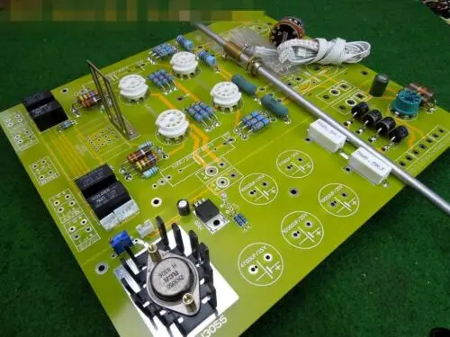 Hi-end Tube Pre-Amplifier Stereo Preamp DIY Kit Hi-Fi Veteran Ver Kondo-M7