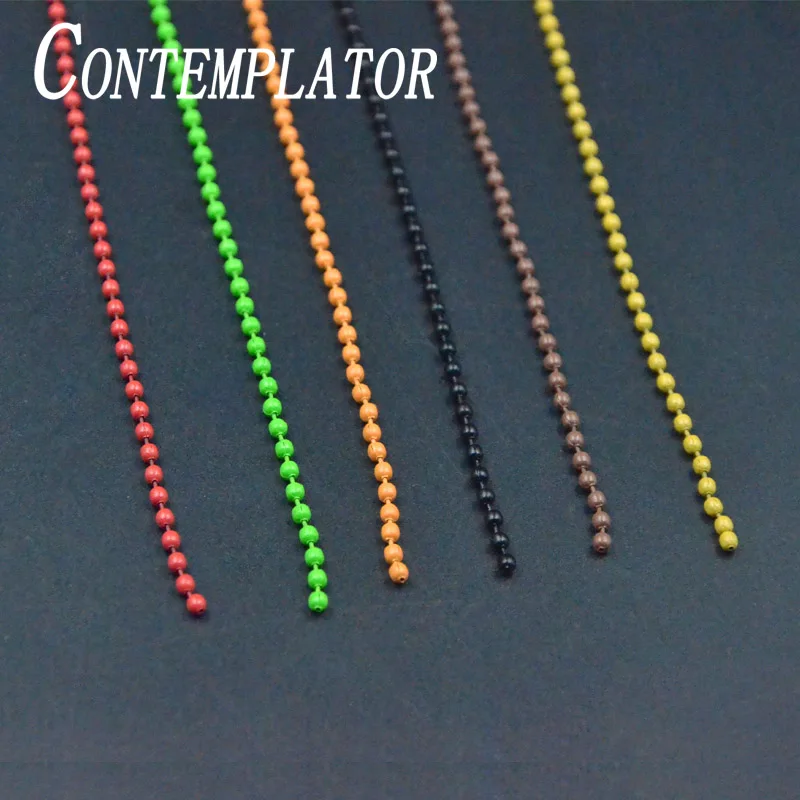 CONTEMPLATEUR 5 pièces Dia. JOEyes-Perles colorées pour attache de mouches, 2.4mm, 8 couleurs, yeux de poisson légers pour nymphes streamer