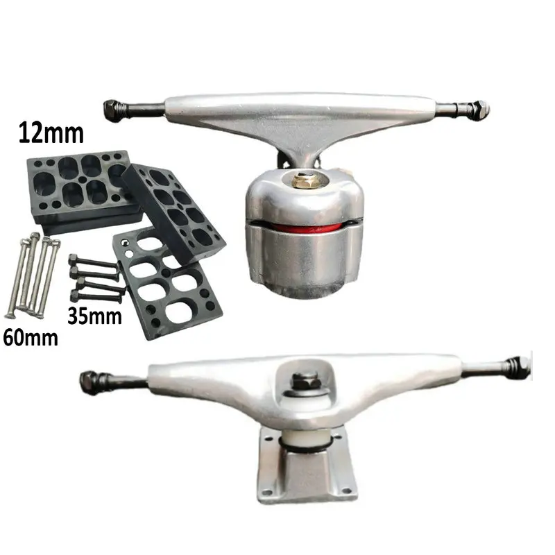 New Land Surfing Skateboard Bridge S6 Water Bridge Rear Axle With Gasket Bridge Surfskate Trucks Skateboard Steering Support