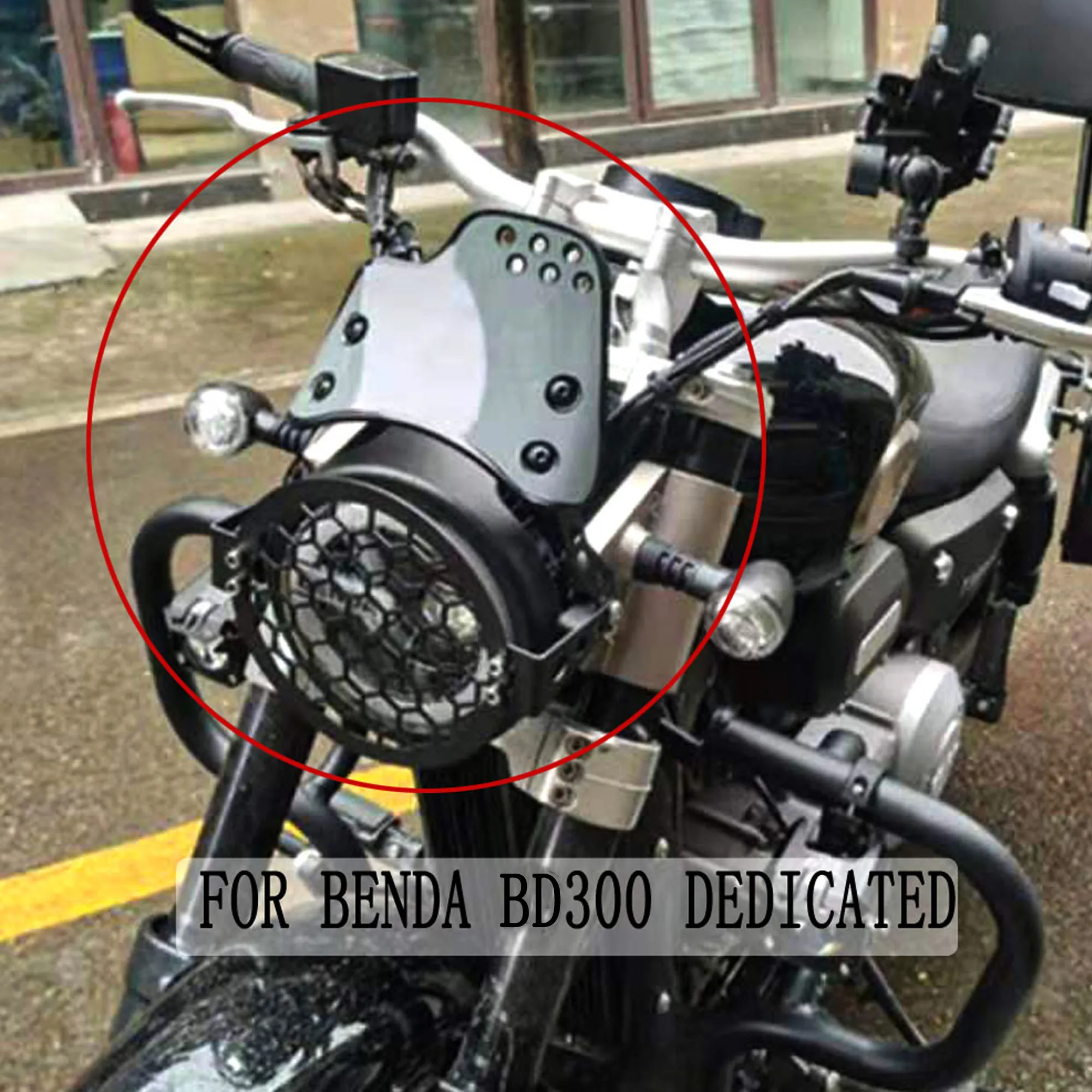 

BENDA BD300 Motorcycle Windshield Wind Shield Protection BENDA For BENDA BD300 BD 300