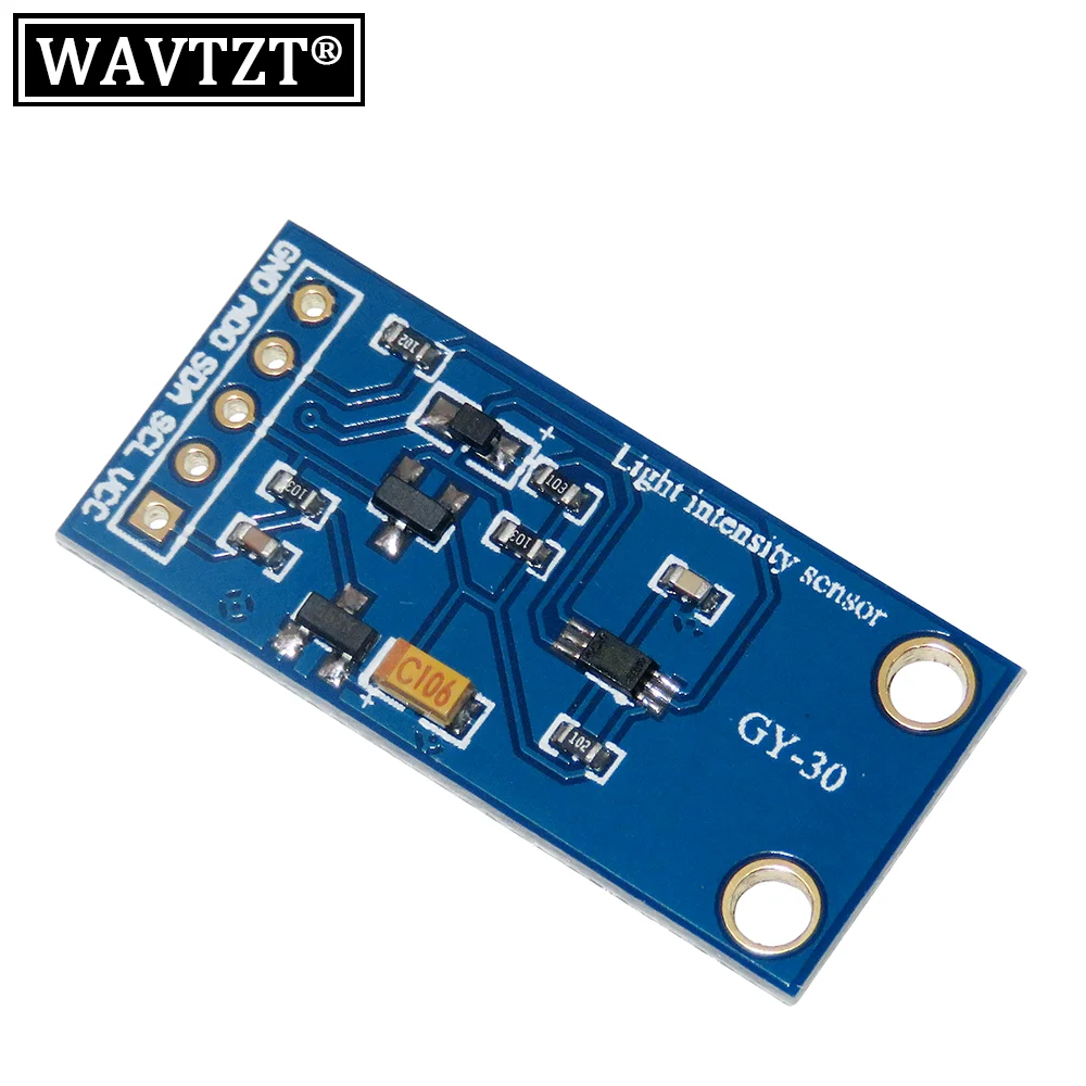 WAVTZT GY-30 The digital optical intensity illumination sensor BH1750FVI of module