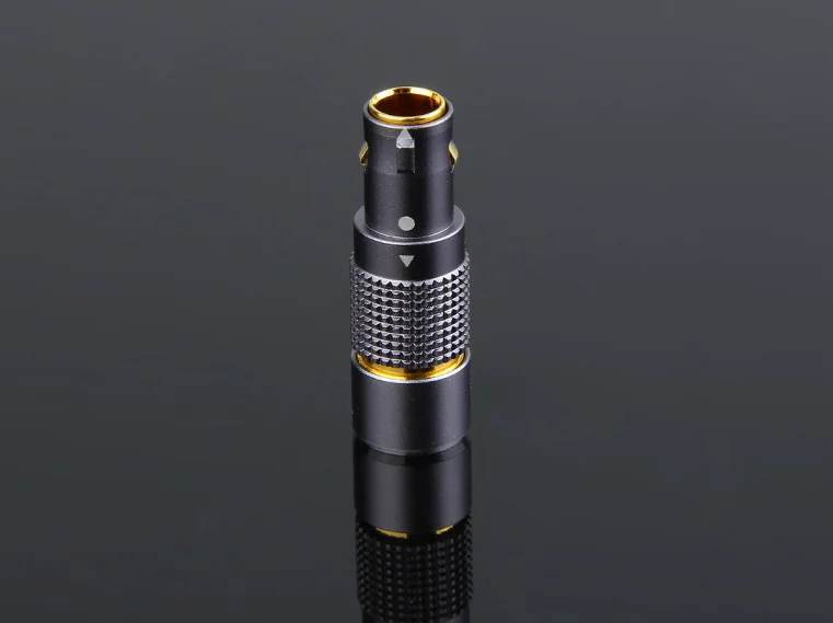 Conector balanceado dk4001/dk3001pro/dk2001/hulk auto-travamento automático 3.5mm single-ended 2.5/3. 5pro/4.4mm