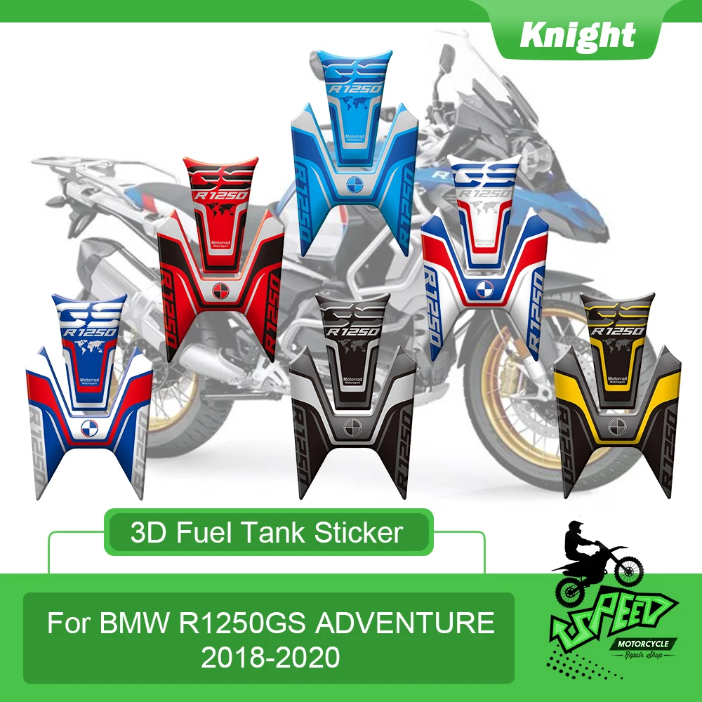 Untuk R1250GS R 1250 GS LC Adventure R1250 ADV 2018 2019 2020 Stiker Motor Decal Kit Pelindung Tangki Bahan Bakar Minyak Dekorasi