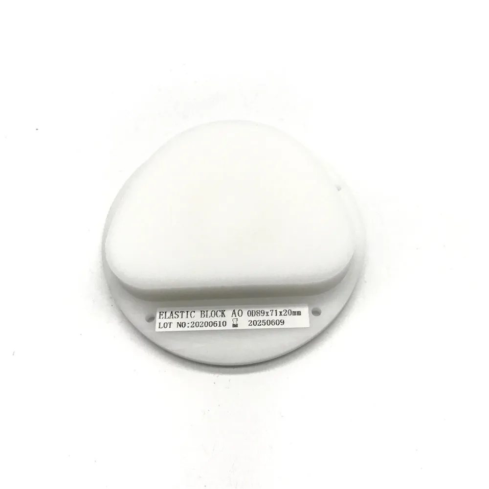 Flexible PMMA Block Resin Disc Clear A0 BL1 Color  89mm AG Dental Amann Girrbach Hollywood White Acetal PMMA Blank