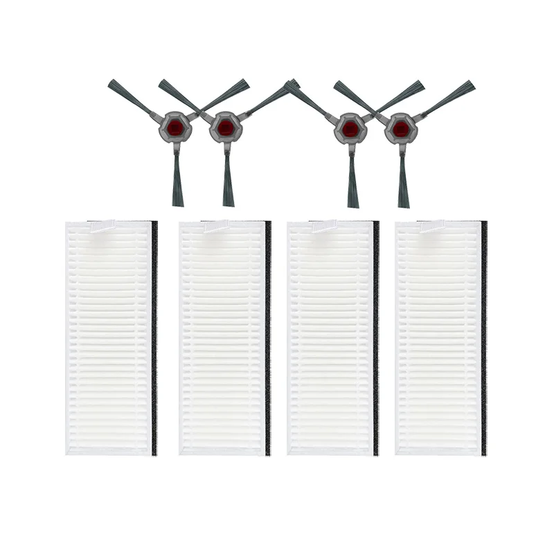 ตัวกรอง HEPA สำหรับ ECOVACS Deebot N9 + N9 Plus อุปกรณ์เสริมหุ่นยนต์เครื่องดูดฝุ่นด้านข้างแปรง Mop ผ้า Part