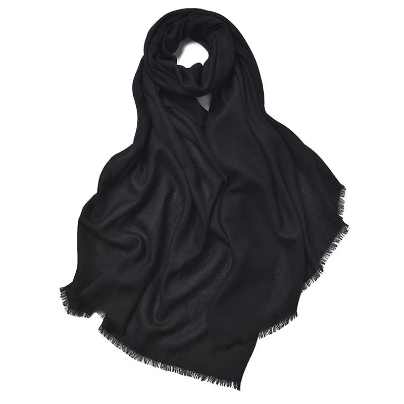 Winter Sjaal Vrouwen Luxe 100 Wol Designer Sjaal Vrouwen Luxe 2024 Multifunctionele Sjaals Wraps Luxe Merk Pashmina Sjaals