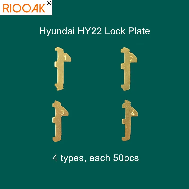 200pcs/lot HY22 Car Lock Reed Plate For HYUNDAI/IX30/35/S8/K5/Verna/New Sportage Brass Material Repair Kits 10pcs+ Spring