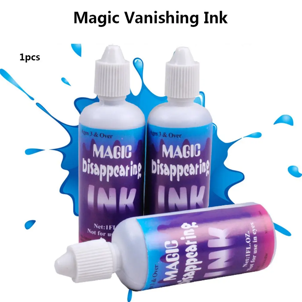 

Fashion Novelty Halloween Toy Magic Trick Disappear Ink Ink Magic Toys Tricky Spoof Friends Stealth Funny Toys Gifts