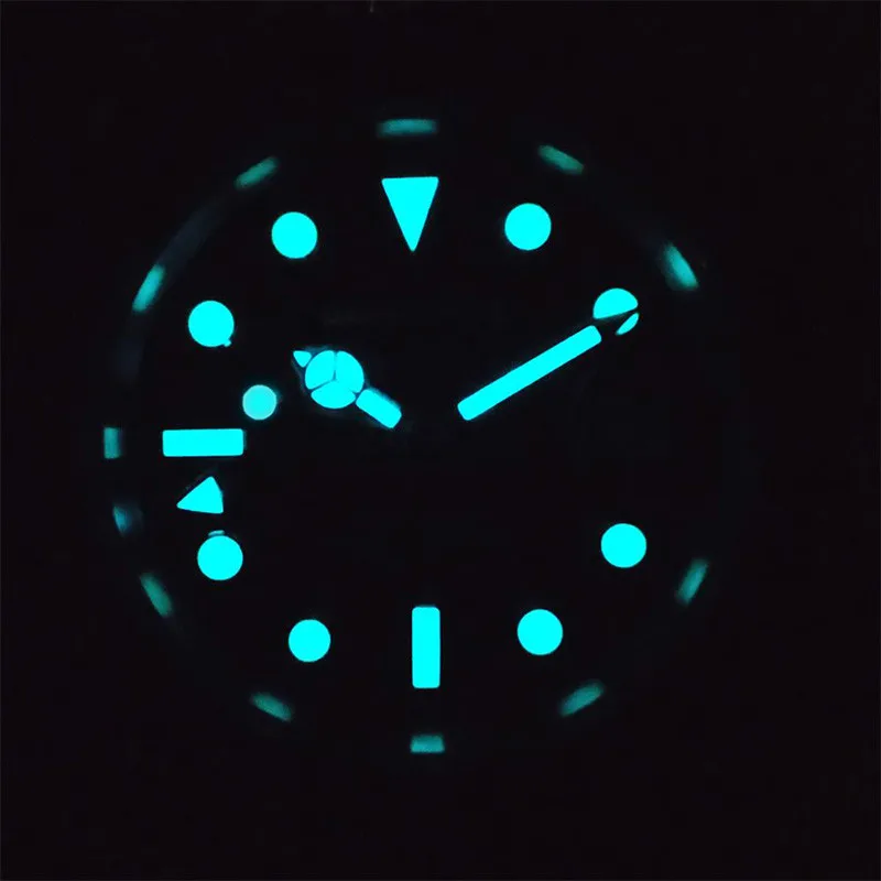 Men Watch 40mm Luxury Diver NH35 Automatic Mechanical Sapphire Mirror Ceramic Bezel 100m Waterproof Luminous Relogio Masculino