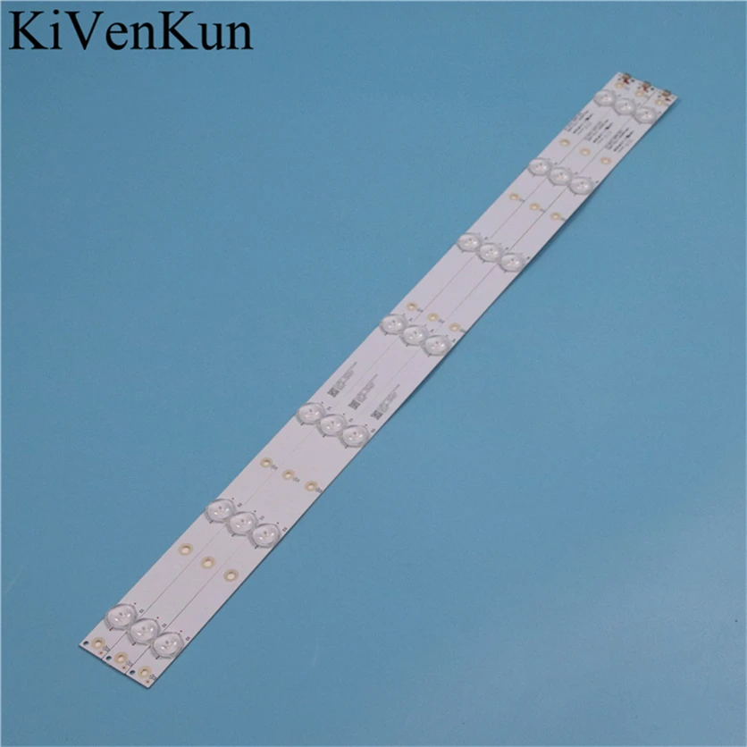 7 Lamps 620 mm LED Backlight Strips For LG 32LJ590U Bars Kit TV LED Line Bands HD Lens GJ-2K16 D2P5-315 D307-V2.2 LB32080 V0_00