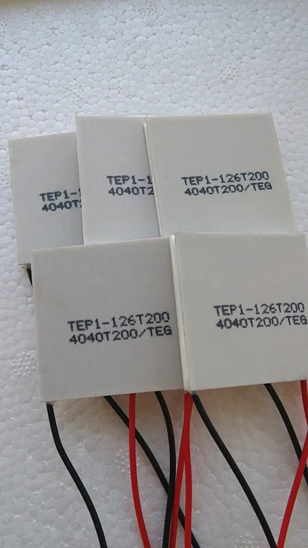 Generador termoeléctrico TEP1-126T200, 40x40mm, económico que TEP1-142T300