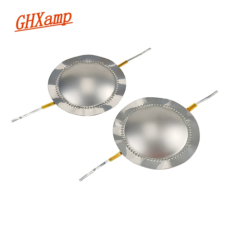 Low Dome 44.4mm Tweeter Voice Coil Imported Titanium Film 44.5 Core Coil 8OHM Height 7MM 2PCS