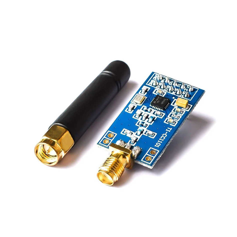 C1101 Wireless Module With SMA Antenna Wireless Transceiver Module For Arduino 433MHZ