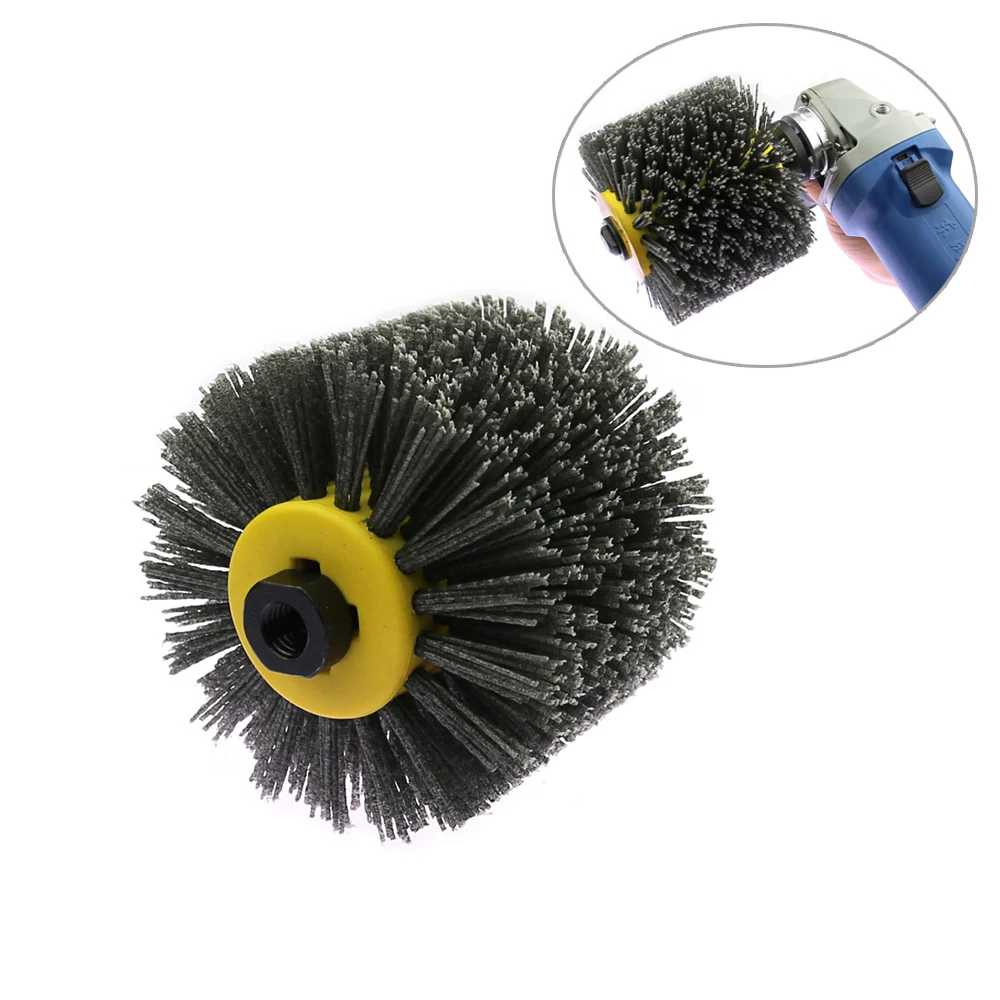 Woodworking Polishing Wheel Brush Set 120*100*19mm Drum Sander Tools for Wood Grinding Finish