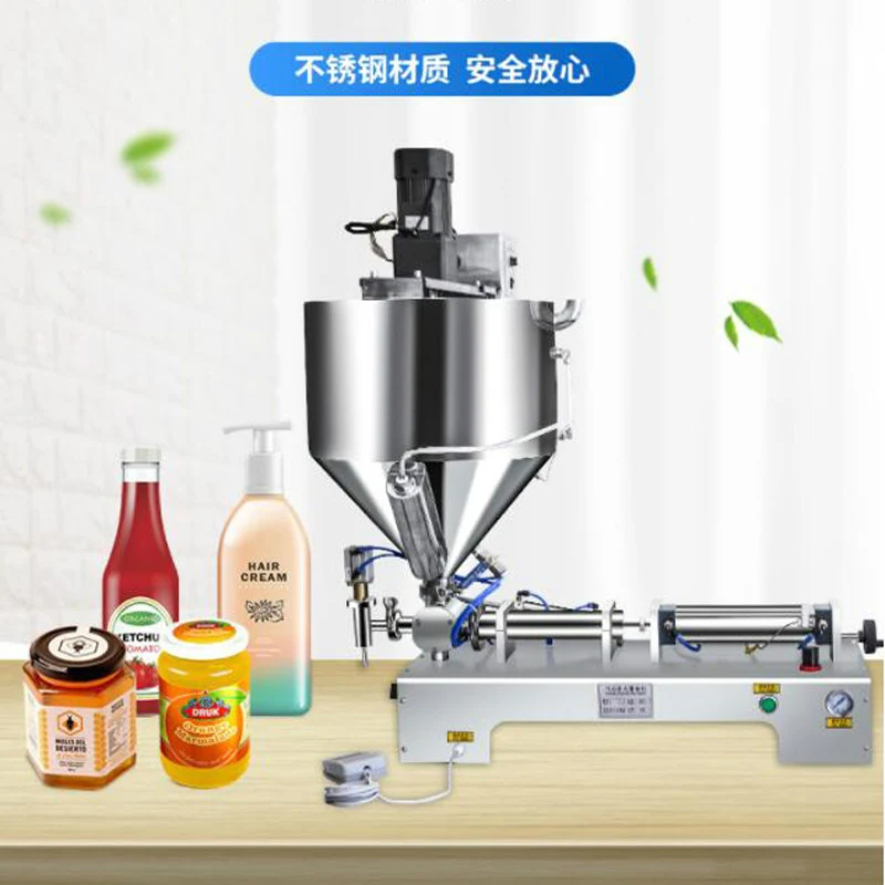 

Liquid Filling Machine Stainless Steel Pneumatic Quantitative Juice Filling Machine Beverage Packaging Filling Machine