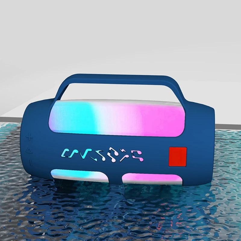 2021 Newest Speaker Silicone Cover Portable Protective Case with Belt for JBL Pulse 4 Wireless Bluetooth Speaker Bag for Pulse 3