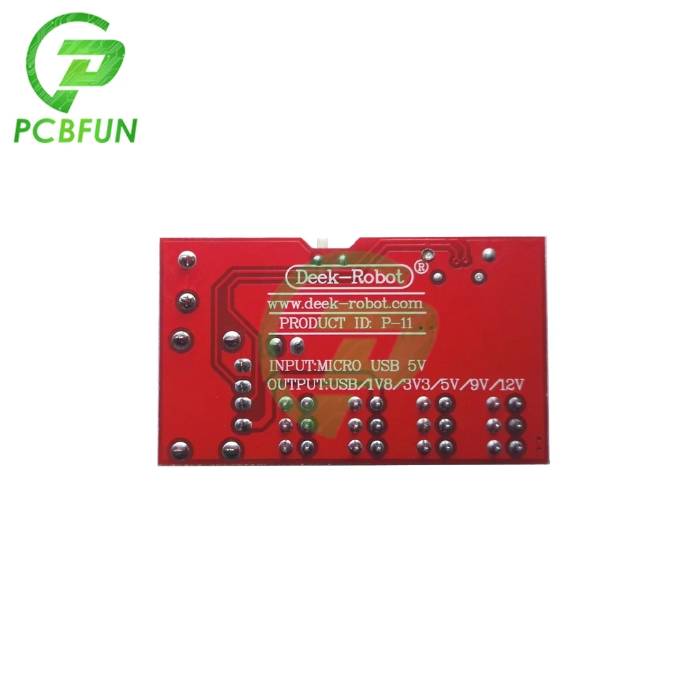 500mA USB-A MINI USB Power Breakout DC To DC Power Supply Module Micro USB 5V To 1.8V-12V 1.8V 3.3V 5V 9V 12V Switch For Arduino