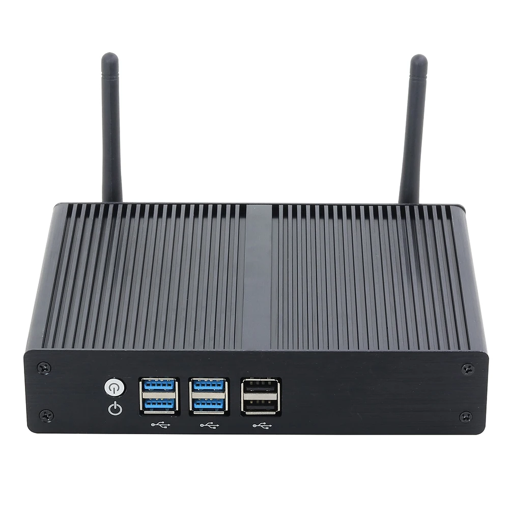 Imagem -05 - Mini pc Fanless Windows 10 Pro Computador Core I54200u i3 5005u Celeron 2955u Wifi hd Htpc Desktop do Escritório